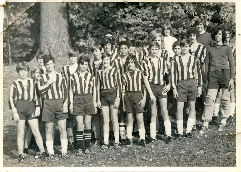 HHS JV Soccer team picture 1972