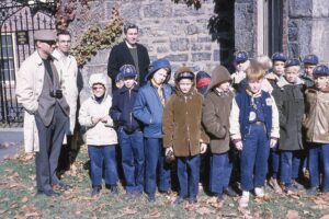 An outing at West Point by The Cub Scouts in 1964