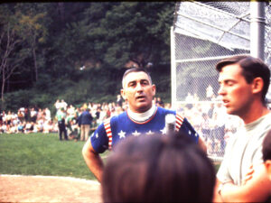 The King And His Court Softball.  Famous Eddie Feigner with Ed Burke