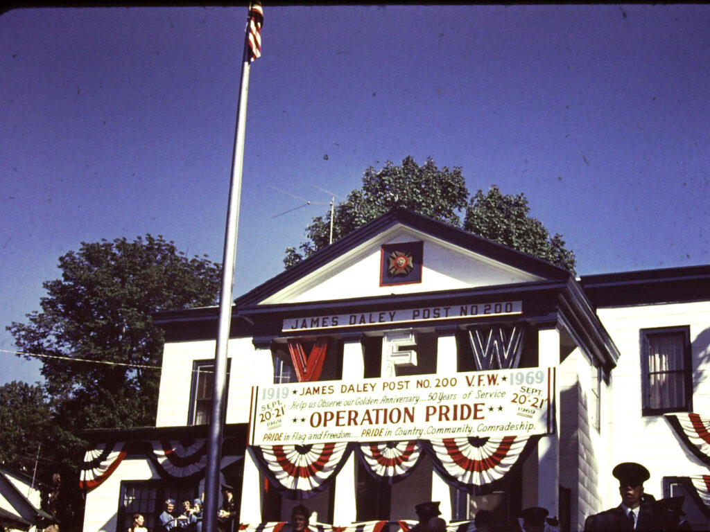 The VFW in 1969, preparing for its 50th Anniversary Celebration