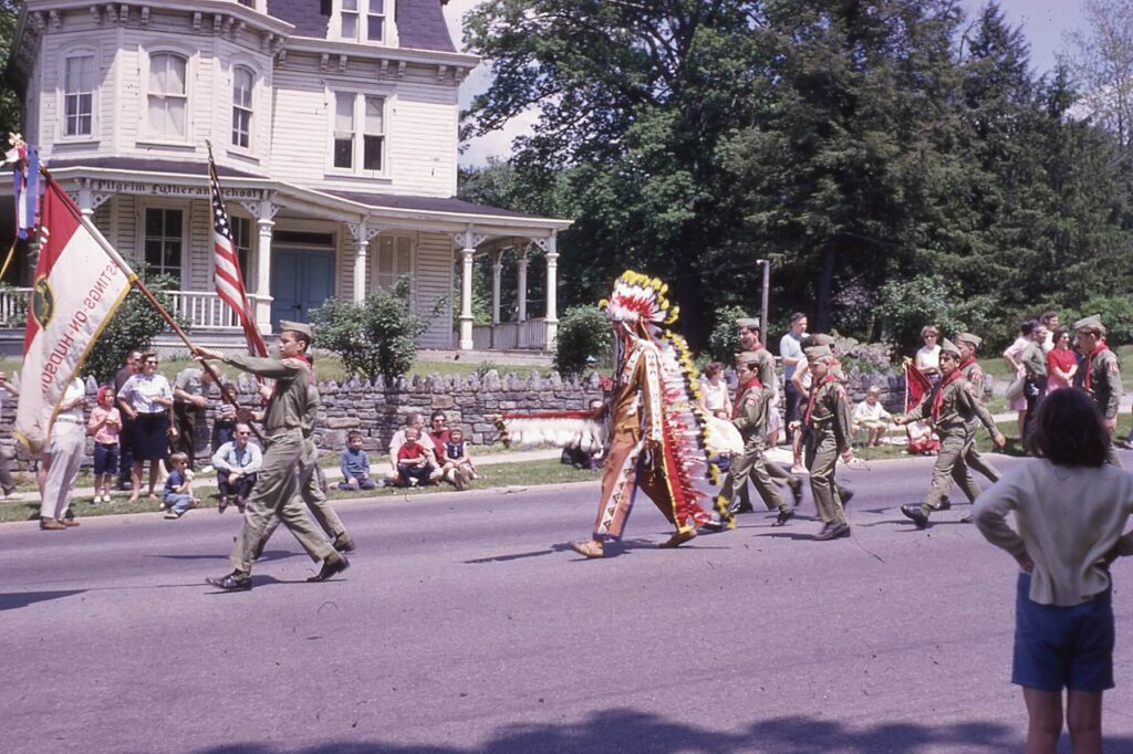 Memorial Day Parade 1966 – Boy Scouts Marching