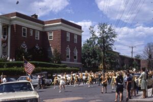 Memorial Day Parade 1967 in front of the Municipal Building