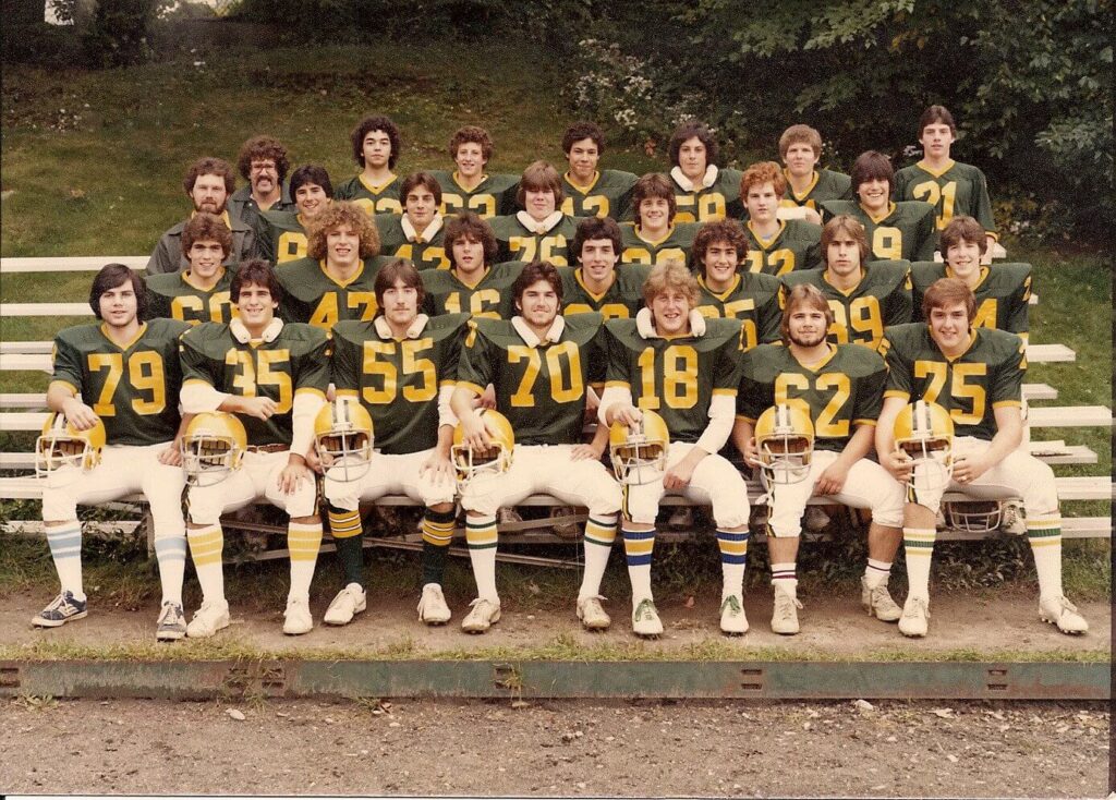 HHS Varsity Football Team – Fall 1981