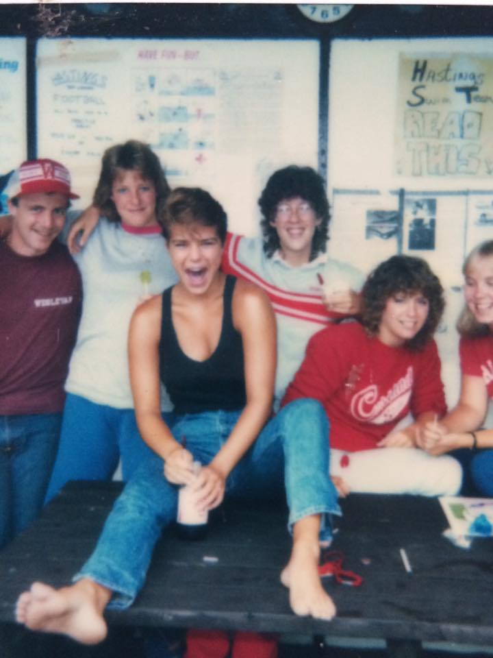Hillside Pool Group Photo Circa 1982