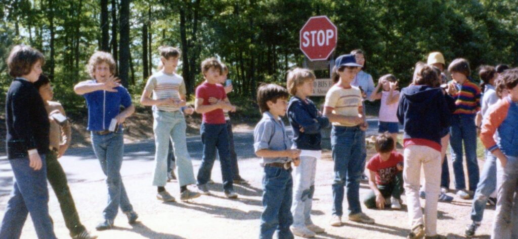 Class trip to Sturbridge Village.  1980.  This is the HHS Class of 1986.