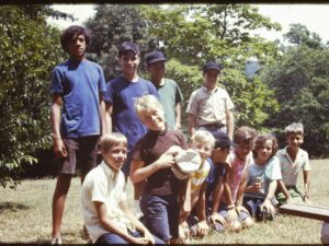 Little League Hawks 1971 end of season picnic