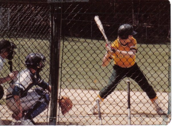 Keith Fagan up at bat during an HHS Baseball game in the 1980’s.