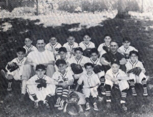 Little League 1955 – this is a team photo of the Bears.