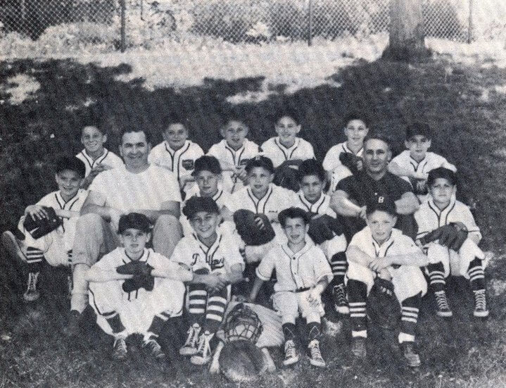 Little League 1955 – this is a team photo of the Bears.