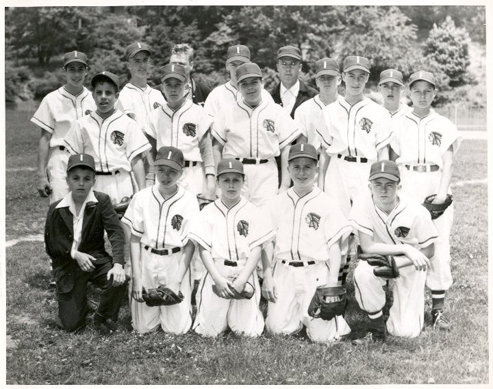 Indians Baseball team in the 1950’s.