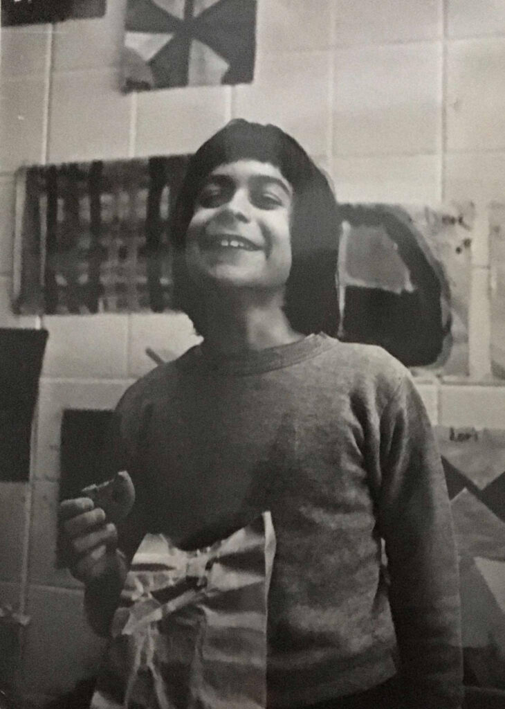 Charlie Levine in Middle School, circa 1974.