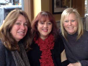 Elaine Nicol, Donna Noll, and Teri Costello, circa 2014.