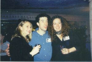 Aimee Smith, Keith Doherty, and Kim Kent in 2001.