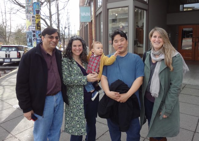 Group of early 1990’s HHS Graduates meeting up in Seattle circa 2012.