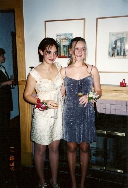 Mid 1990’s photo. Maybe pre-prom 1996?
