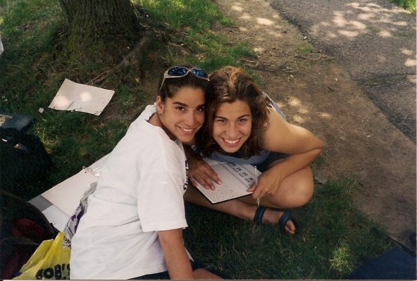 Stacey Campo and Vanessa Heller in the mid 1990’s.