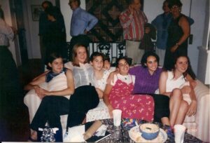 Six HHS 1996 Graduates on 1996 Graduation Night.