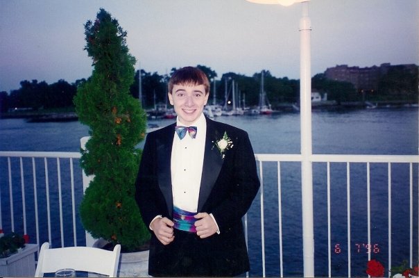 Charles Hallock on 1996 Prom Night.