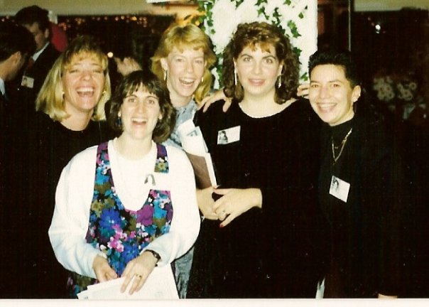 Group of HHS Class of 1980 Alumni at their 10th Reunion in 1990.
