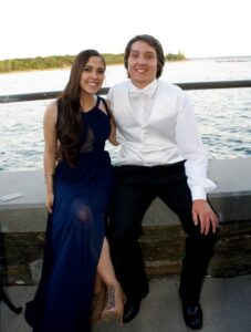 Rita Culpepper and Anthony Scioscia at the 2014 Prom.