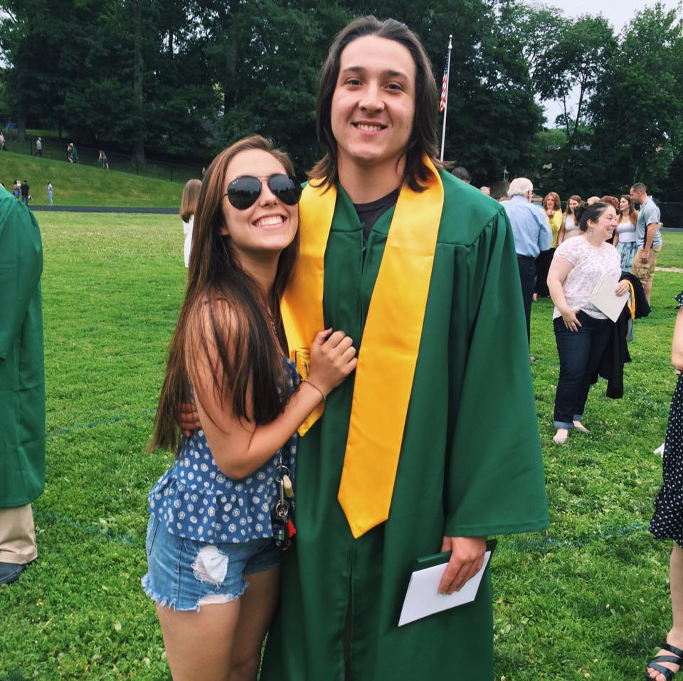 Rita Culpepper and Anthony Scioscia at the HHS 2015 Graduation.