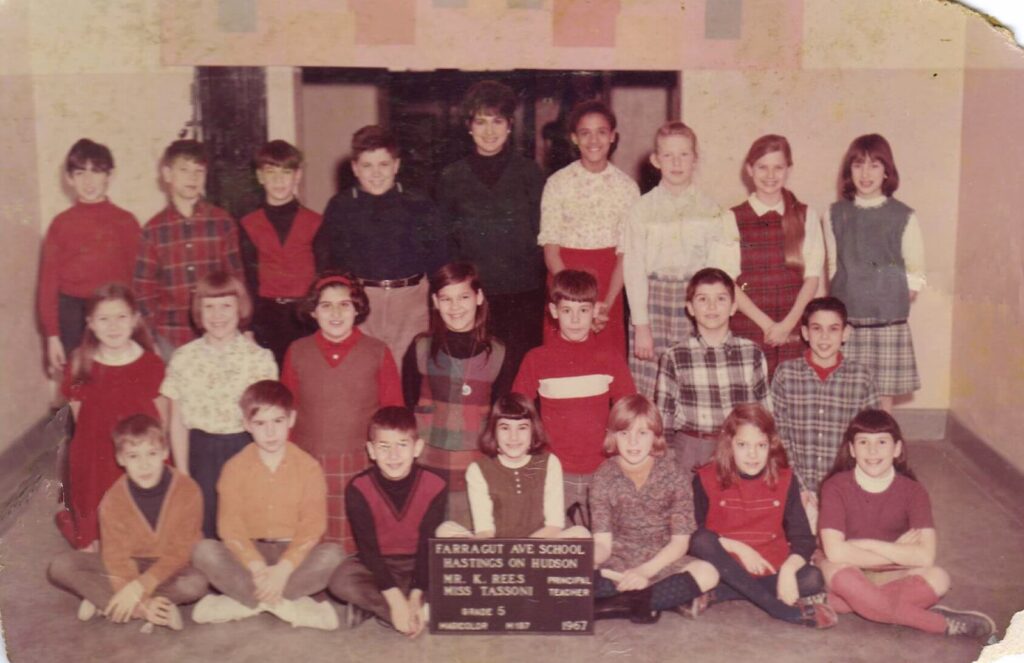 Class Pics – Class of 1974, 5th Grade, Miss Tassoni, 1967.