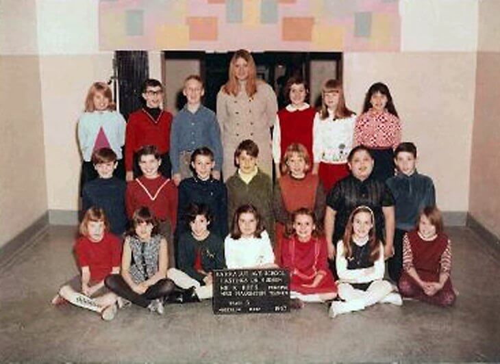 Class Pics – Class of 1974, 5th Grade, Mrs. Naughton, 1967.