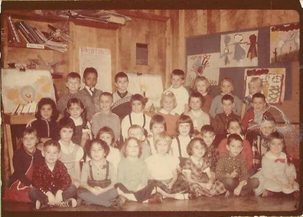 Class Pics – Class of 1974, Kindergarten, Mrs. Axtell, 1962.
