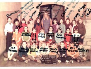 Class Pics – Class of 1975, 5th grade, Mrs. Naughton, 1968.