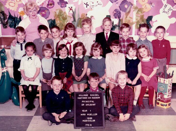 Class Pics – Class of 1976, 1st Grade, Mrs. Mueller, 1965.
