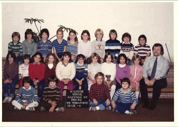 Class Pics – Class of 1990, 4th Grade, Mr. Terraforte, 1982.
