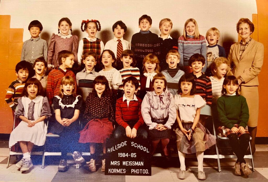 Class Pics – Class of 1995, 2nd Grade, Mrs. Weissman, 1985.