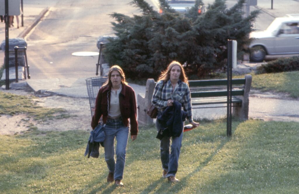 Patti McCue on the right