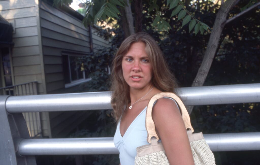 Photo of young woman in downtown Hastings