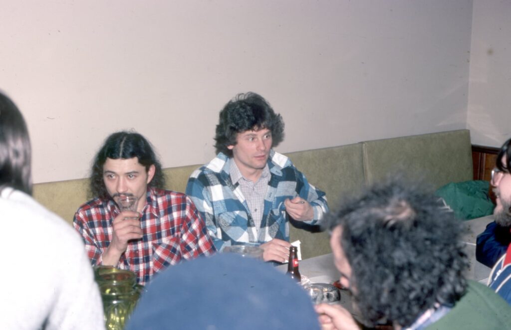 Yedowitz on left and Andrew Myhal on the right
