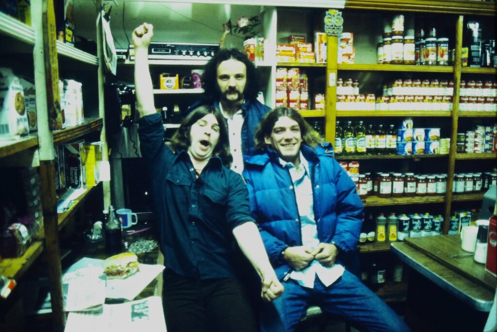 John Fagan, Patsy Cammisa, and Tom McCue at Logue’s in the 1970’s