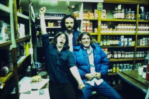 John Fagan, Patsy Cammisa, and Tom McCue at Logue’s in the 1970’s
