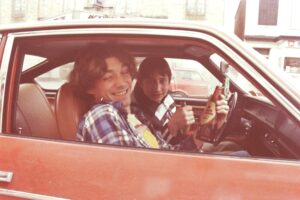 Tom McCue and John Stathopoulos in the 1970’s
