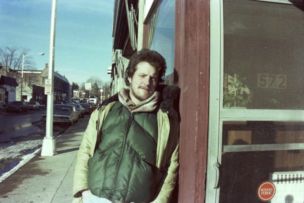 Mark Madden, HHS 1976, by the Manor Market in the 1970’s