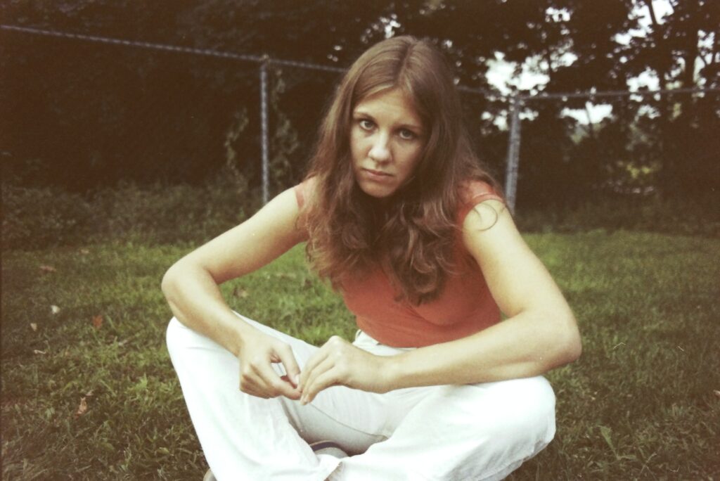 Sitting at Zinsser Park in the 1970’s