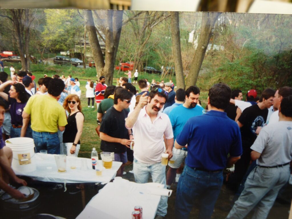 Party at the American Legion in the 1980’s
