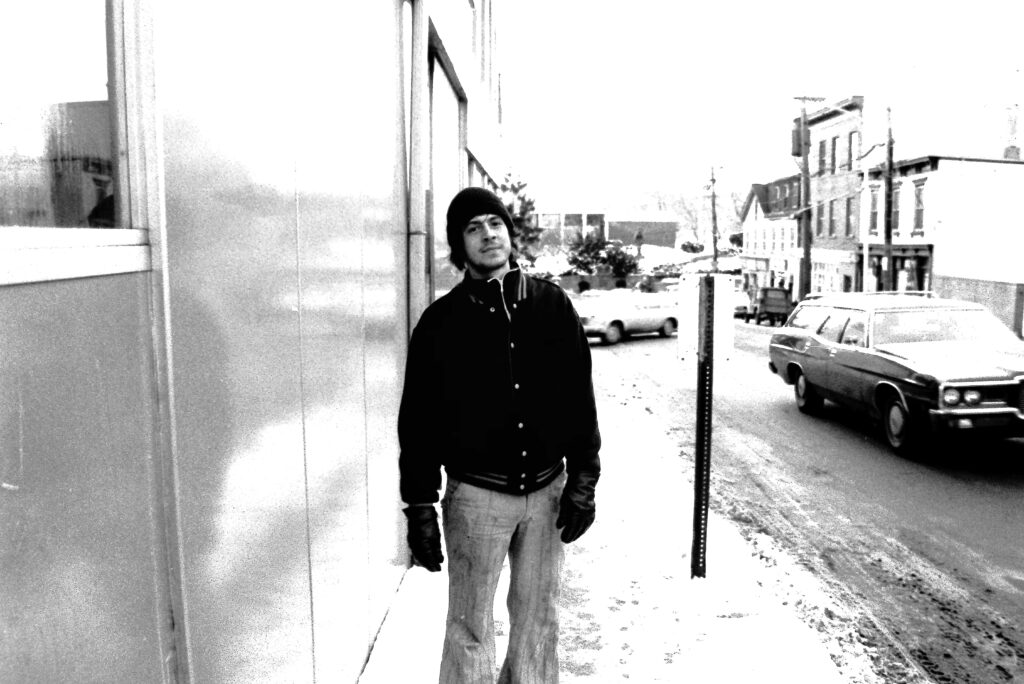 Guy hanging out on Spring Street in the 1970’s